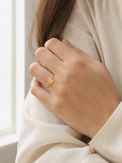SAINT GILD initial ring lifestyle