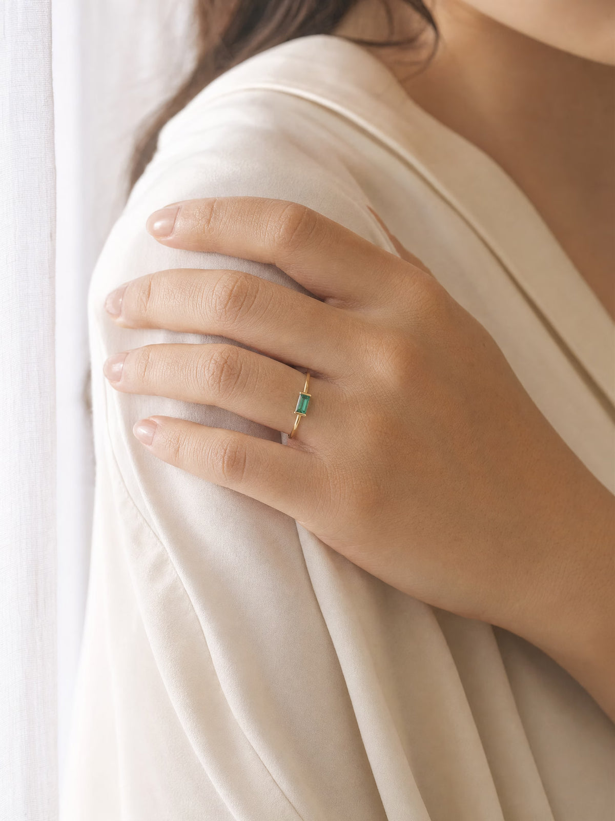 SAINT GILD birthstone ring lifestyle