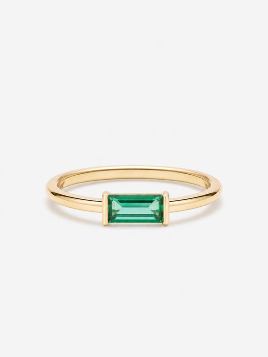 SAINT GILD Birthstone Ring gold