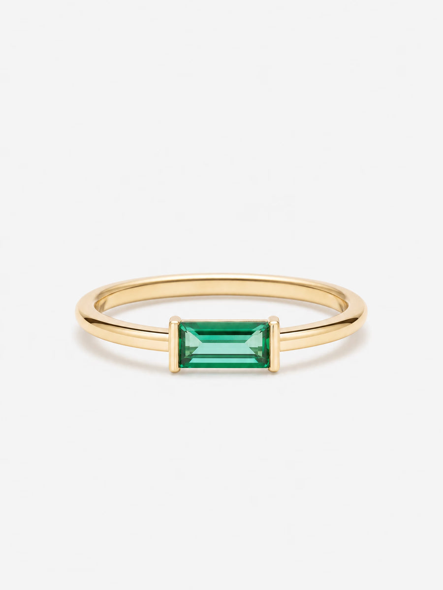SAINT GILD Birthstone Ring gold
