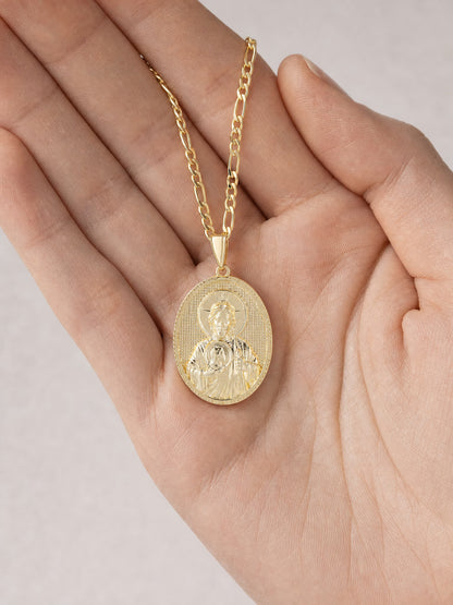 SAINT GILD Saint Jude Medallion in hand