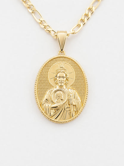 SAINT GILD Saint Jude Medallion macro