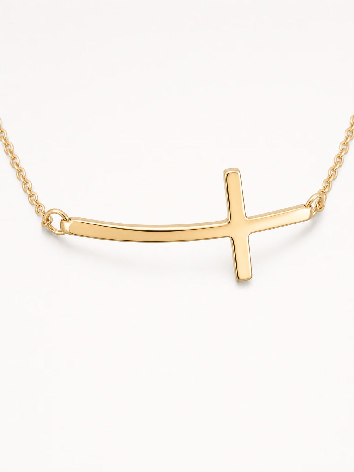 SAINT GILD Sideways Cross Bracelet macro